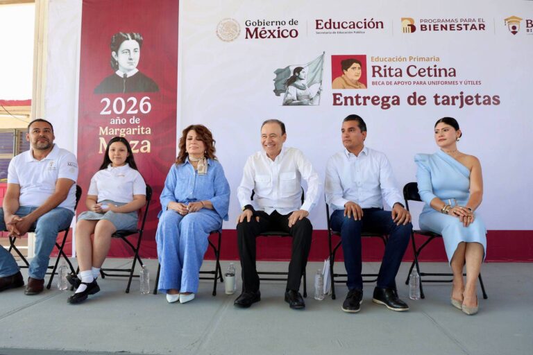 Inicia en Sonora entrega de becas Rita Cetina para estudiantes de primaria