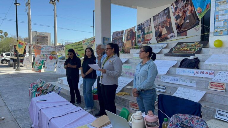 Encargadas de estancias infantiles inician huelga de hambre en Hermosillo por recursos pendientes