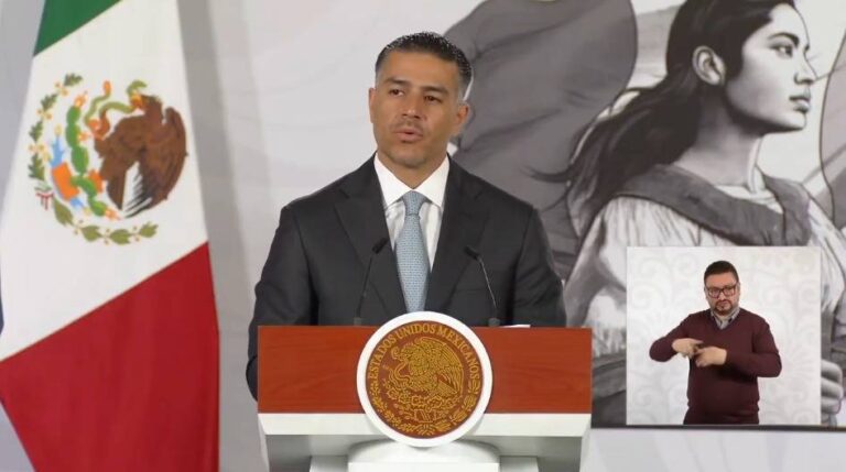 Harfuch informa reducción del 49% en homicidios y traslado de 92 criminales a EE.UU.