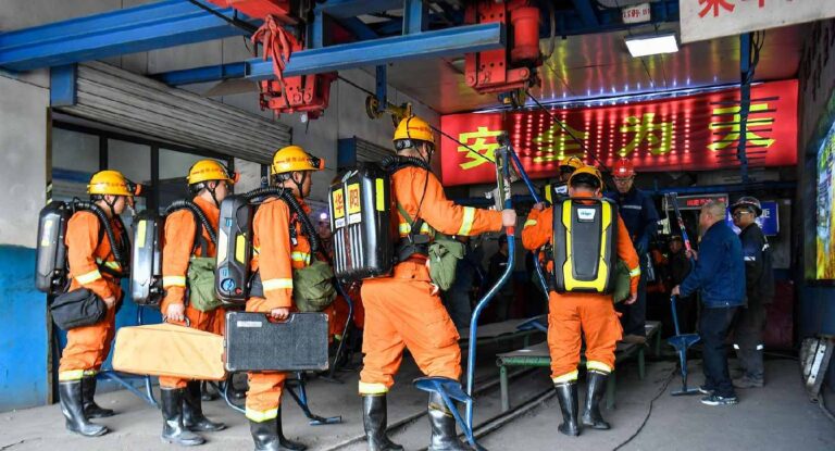 Explosión en mina de China deja al menos 90 muertos y moviliza operativo de rescate