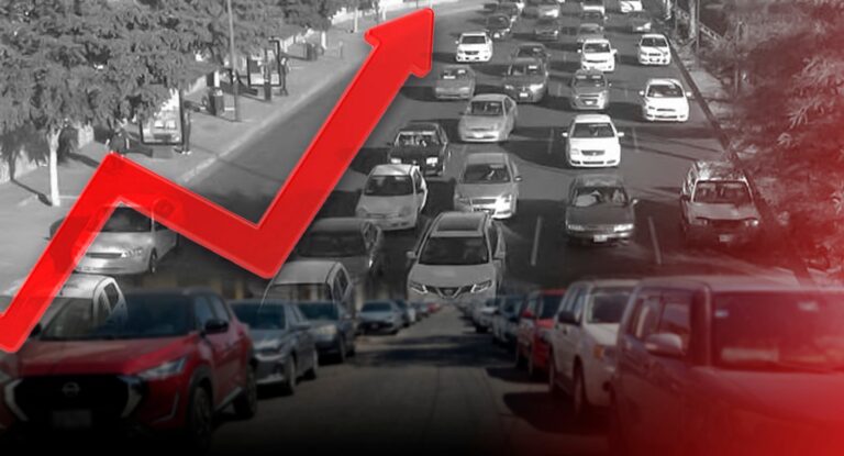 Incrementa 35% el parque vehicular en Sonora; especialistas alertan sobre saturación vial