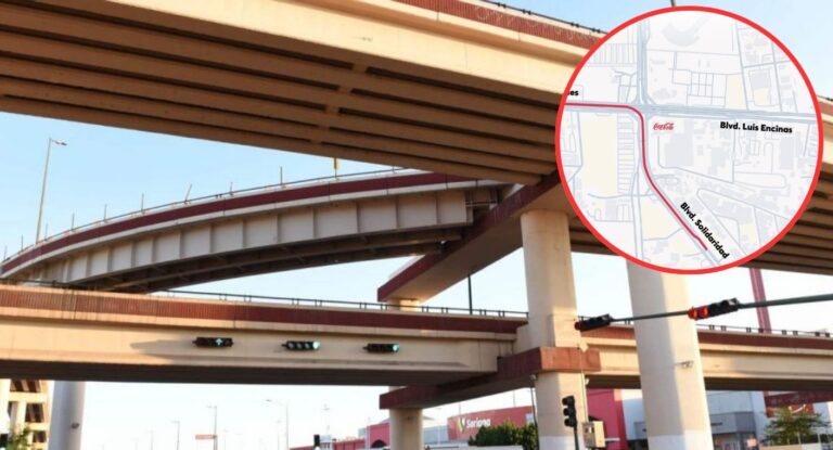 Ayuntamiento de Hermosillo anuncia cierres parciales en bulevar Solidaridad por obras