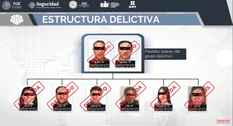 FGR detiene a ocho personas por evasión fiscal y lavado de dinero en Sonora