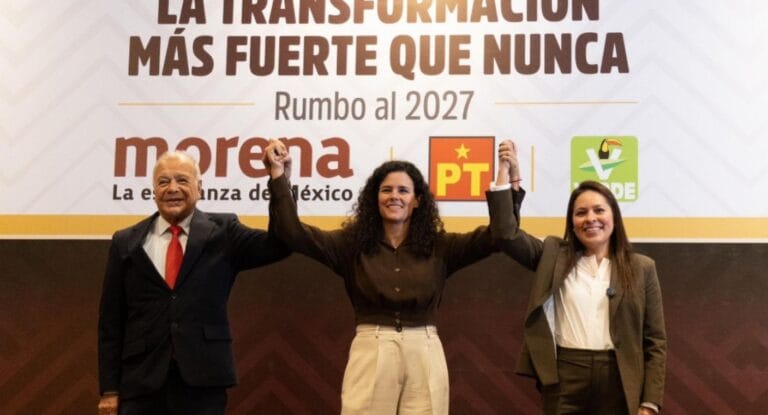 Morena, PT y PVEM blindan alianza rumbo a 2027; aplicarán filtros estrictos a candidatos