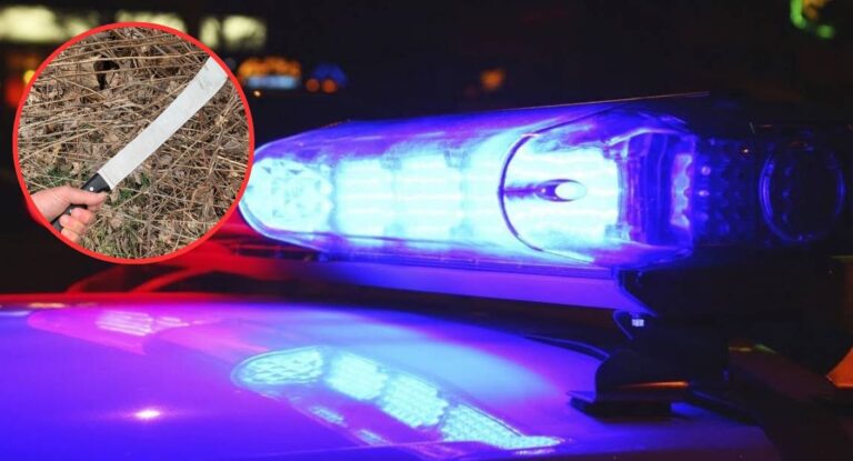 Detienen a hombre en Miguel Alemán por amenazar con machete a su arrendador tras discusión por alcohol
