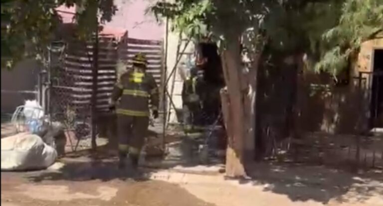 Incendian vivienda en colonia Dunas al norponiente de Hermosillo tras reportes de disparos