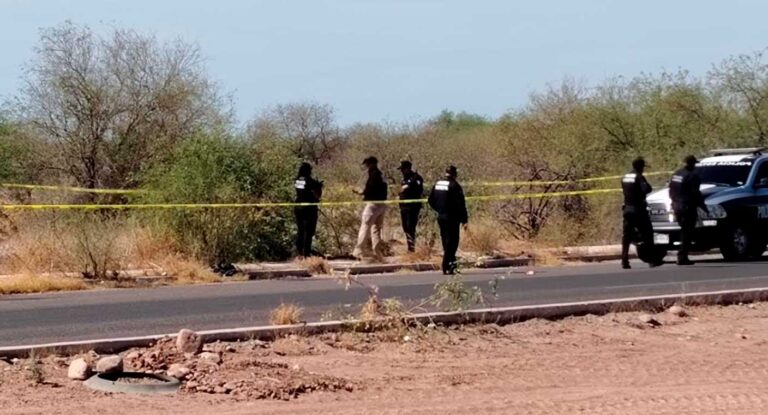Encuentran a un hombre sin vida a un costado del bulevar Quiroga en Hermosillo