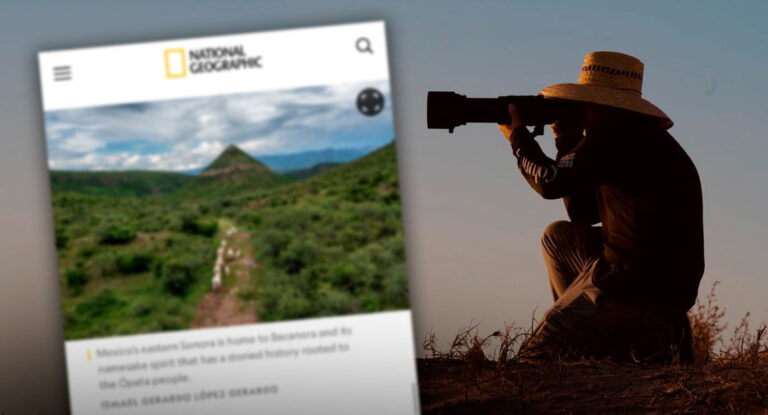 Fotógrafo sonorense Gerardo López destaca en National Geographic y promueve Bacanora a nivel mundial