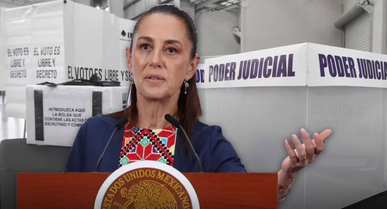 Senado recibe iniciativa para aplazar a 2028 elección de jueces y magistrados propuesta por Sheinbaum