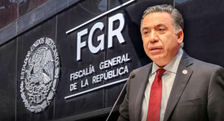 Senador Enrique Inzunza y exmando policial rinden declaración ante la FGR en Sinaloa por acusaciones de EE.UU.