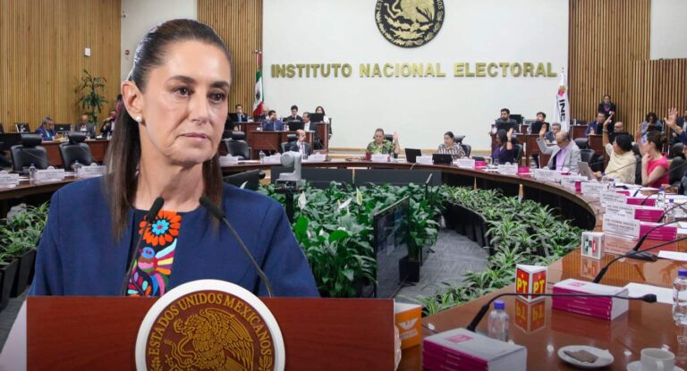 Sheinbaum aclara que el INE no decidirá sobre candidaturas con la nueva reforma electoral