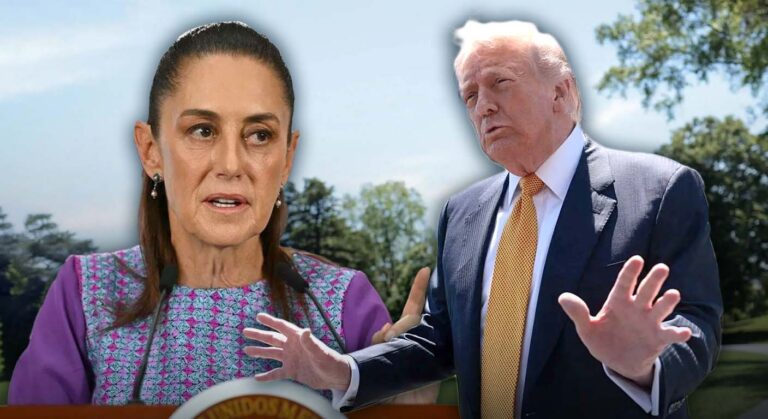 Claudia Sheinbaum responde a Trump sobre supuestos gobiernos de narcos en México