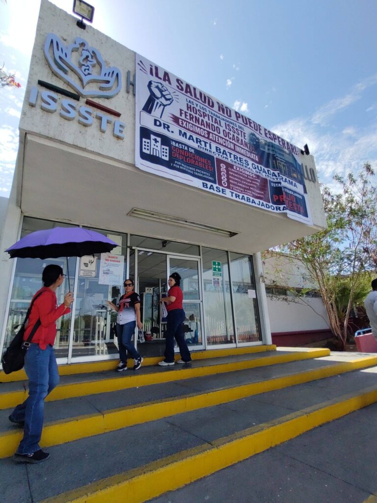 Crisis en el ISSSTE Sonora: Hospital Fernando Ocaranza enfrenta graves deficiencias