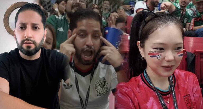 Aficionado mexicano se disculpa tras gesto racista a influencer coreana en Mundial 2026 en Guadalajara Aficionado mexicano se disculpa tras gesto racista a influencer coreana en Mundial 2026 en Guadalajara