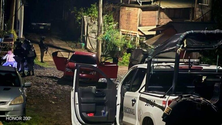 Guardia Nacional abatió a seis civiles armados en Uruapan tras enfrentamiento