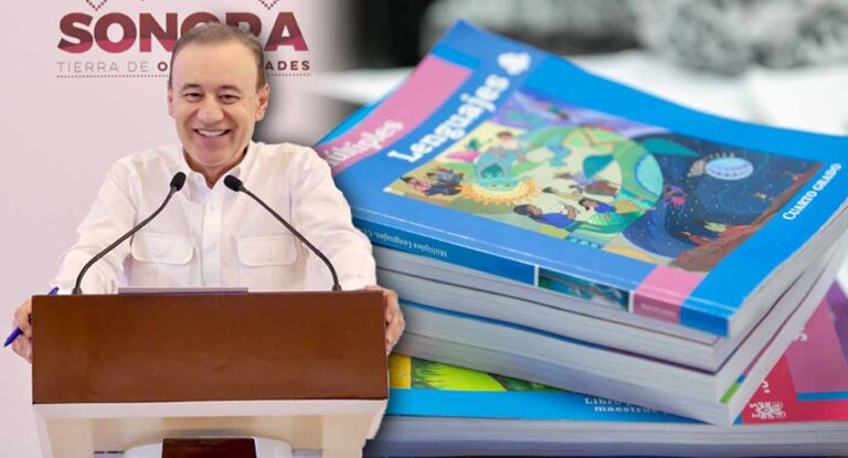 Inician entrega de libros de texto y uniformes para estudiantes en Sonora