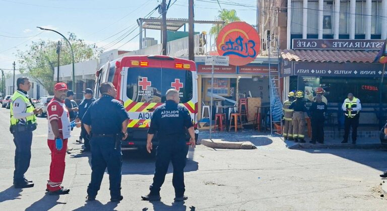 Explosión por gas en nevería de Hermosillo deja ocho heridos