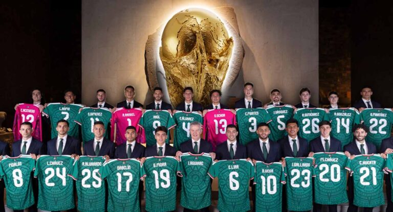 Selección Mexicana revela números y foto oficial para Mundial 2026