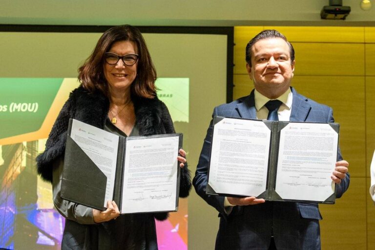 Pemex y Petrobras acuerdan colaboración en proyectos de petróleo y gas