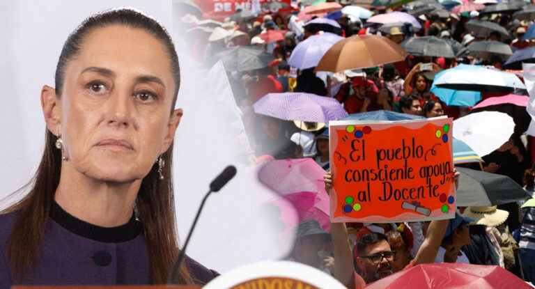 Sheinbaum cancela gira por Zacatecas por movilizaciones de la CNTE, confirma Monreal Sheinbaum cancela gira por Zacatecas por movilizaciones de la CNTE, confirma Monreal