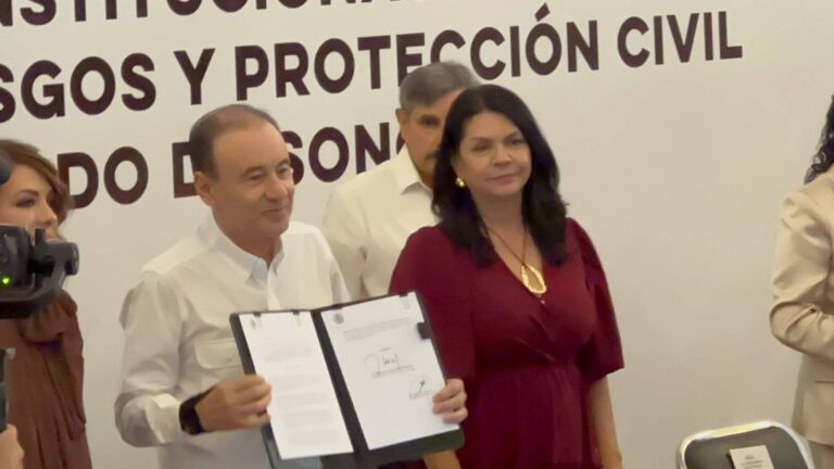 Gobernador Durazo impulsa nuevo modelo de protección civil en Sonora
