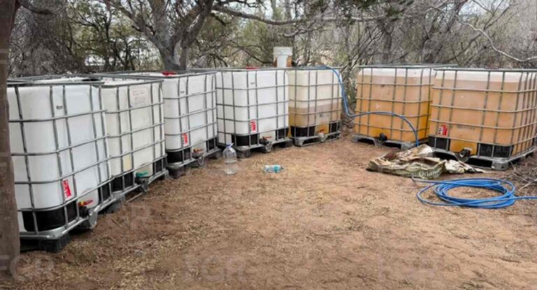 Localizan toma clandestina y aseguran más de 2 mil litros de diésel en tramo Guaymas-Hermosillo