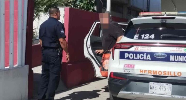 Auxilian a adulto mayor extraviado en Hermosillo tras salir de casa al mediodía