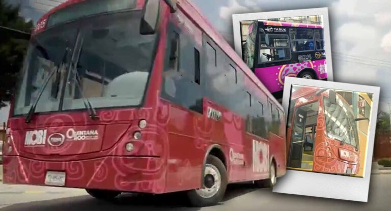 Taruk, el autobús eléctrico mexicano que opera en Chetumal y busca transformar el transporte público