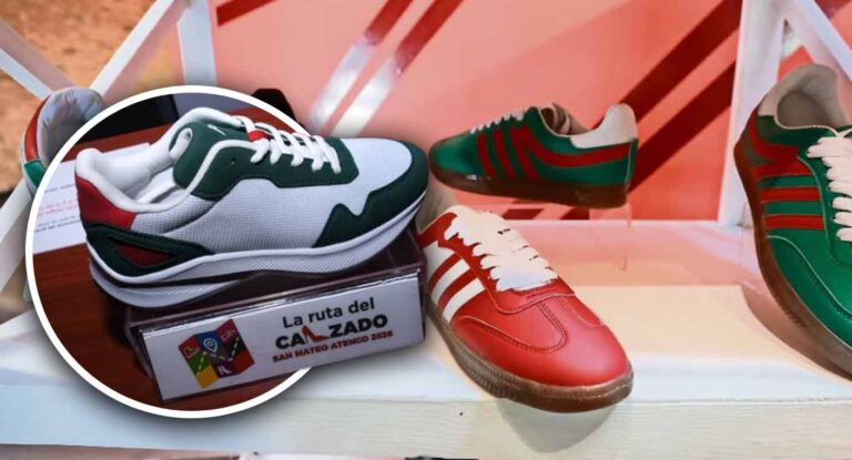 Presentan tenis artesanales inspirados en la Selección Mexicana para el Mundial 2026