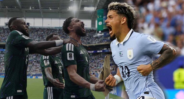 Uruguay logra empate contra Arabia Saudita en su estreno en Mundial 2026 Uruguay logra empate contra Arabia Saudita en su estreno en Mundial 2026