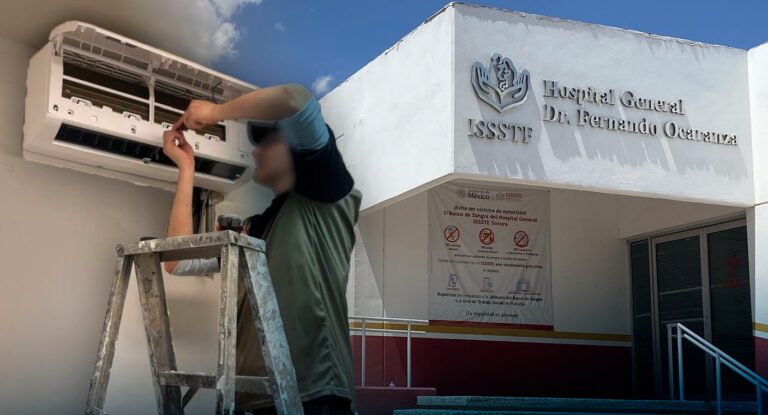 Hospital ISSSTE de Hermosillo enfrenta críticas por minisplits usados y fallas en climatización Hospital ISSSTE de Hermosillo enfrenta críticas por minisplits usados y fallas en climatización
