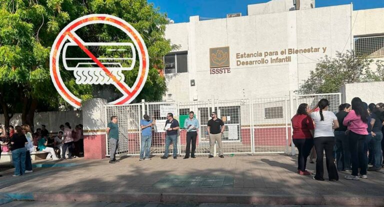 Padres toman Estancia Infantil del ISSSTE en Navojoa por condiciones deficientes y falta de aire acondicionado Padres toman Estancia Infantil del ISSSTE en Navojoa por condiciones deficientes y falta de aire acondicionado