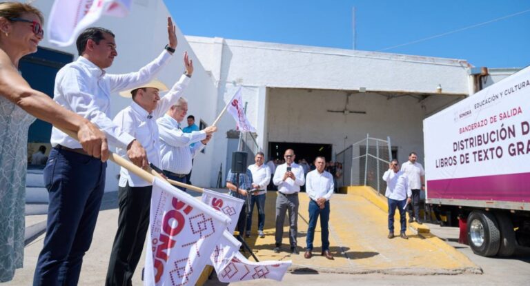 Sonora distribuirá 3.3 millones de libros de texto a estudiantes de los 72 municipios