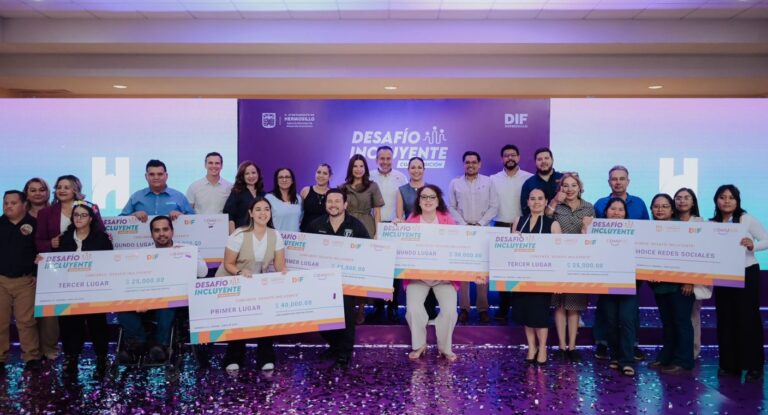 ‘Toño’ Astiazarán y Patty Ruibal reconocen talento de emprendedores en final del Desafío Incluyente ‘Toño’ Astiazarán y Patty Ruibal reconocen talento de emprendedores en final del Desafío Incluyente