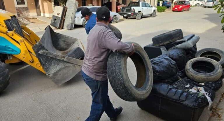 Convocan a jornada de recolección de llantas en desuso en La Campiña, Hermosillo Convocan a jornada de recolección de llantas en desuso en La Campiña, Hermosillo