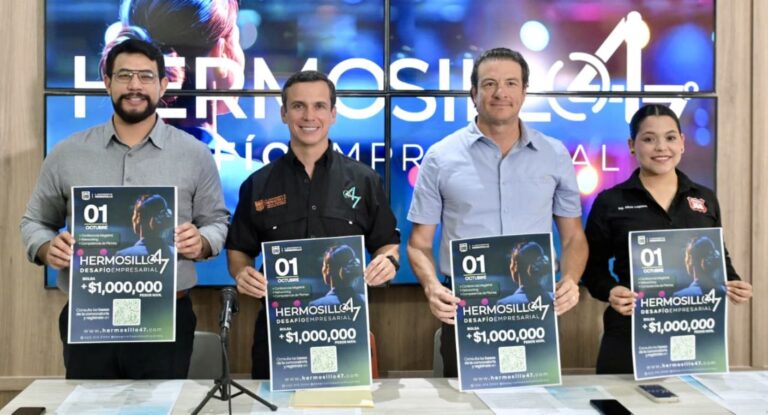 Hermosillo 47 lanza convocatoria con premio de hasta 1 millón de pesos para emprendedores y Mipymes