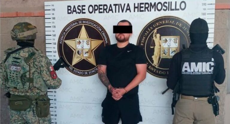 Detienen en Hermosillo a “El Gato”, buscado por homicidio desde 2021 Detienen en Hermosillo a “El Gato”, buscado por homicidio desde 2021