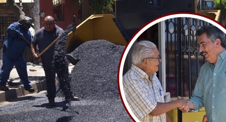 Cajeme avanza en rehabilitación vial con más de 30 mil metros cuadrados recarpeteados Cajeme avanza en rehabilitación vial con más de 30 mil metros cuadrados recarpeteados