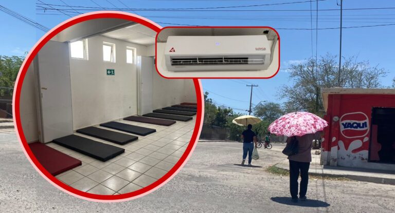 Habilitan refugio temporal en Hermosillo por altas temperaturas
