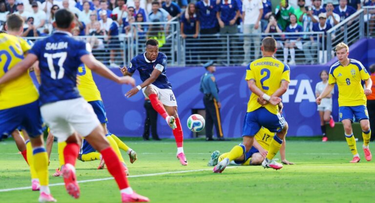 Francia vence 3-0 a Suecia con doblete de Mbappé en Mundial 2026 Francia vence 3-0 a Suecia con doblete de Mbappé en Mundial 2026