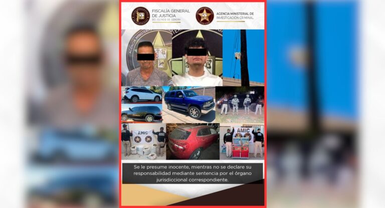 Fiscalía detiene a 13 personas tras operativo por asesinato de comandante en Ímuris