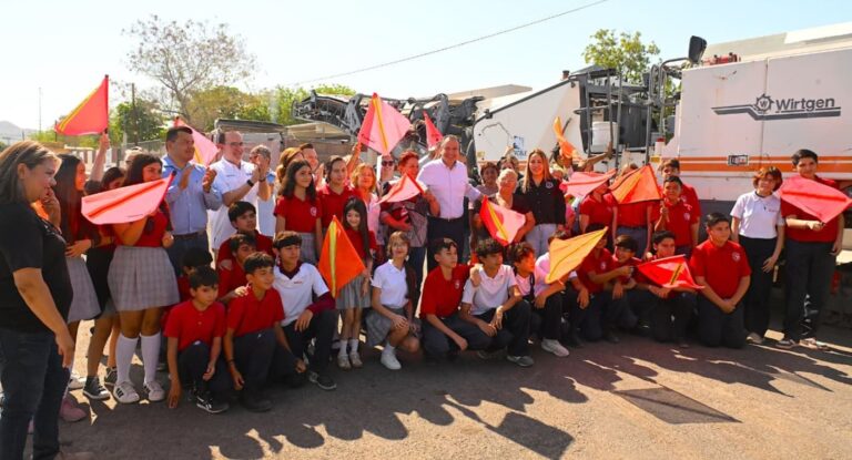 Inician trabajos de recarpeteo en avenida Rebeico de Hermosillo para beneficiar a más de 32 mil habitantes