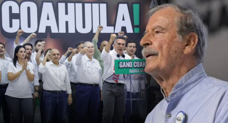Vicente Fox felicita al PRI tras triunfo en elecciones de Coahuila Vicente Fox felicita al PRI tras triunfo en elecciones de Coahuila