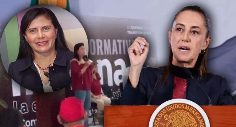 Prima de AMLO insulta a Donald Trump; Sheinbaum ordena investigación por posible falta administrativa