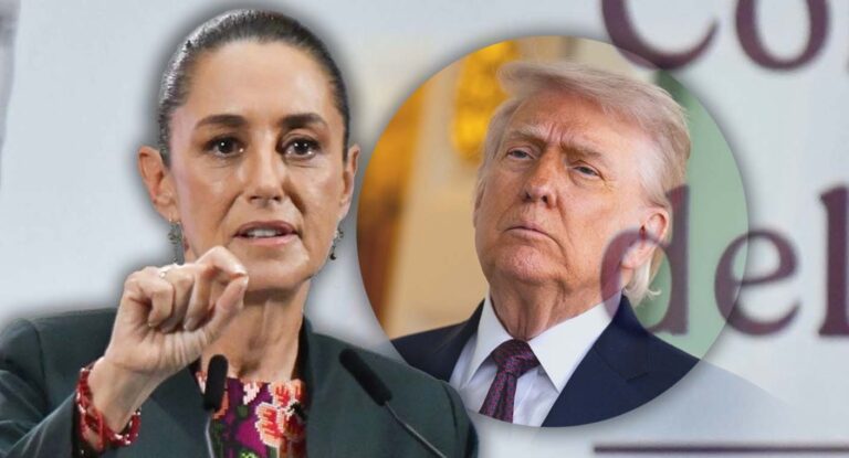 Sheinbaum señala a la ultraderecha de EE.UU. y descarta ofensiva de Trump contra México