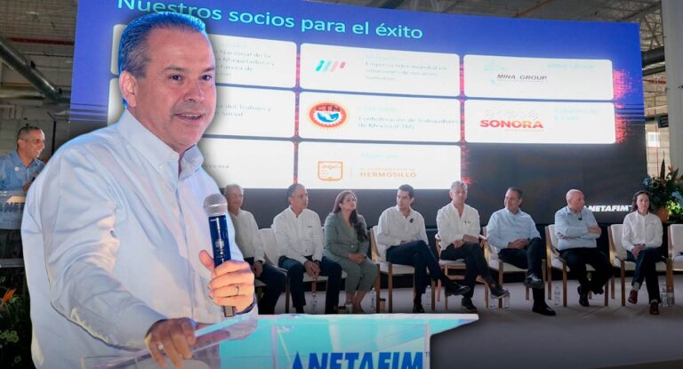 Netafim inaugura planta en Hermosillo con inversión de 20 millones de dólares y genera 200 empleos