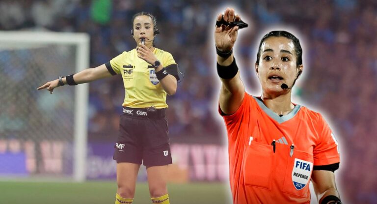 Katia Itzel García, primera árbitra central mexicana en un Mundial masculino Katia Itzel García, primera árbitra central mexicana en un Mundial masculino