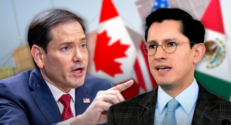 Roberto Velasco informa sobre llamada con Marco Rubio sobre seguridad, migración y T-MEC