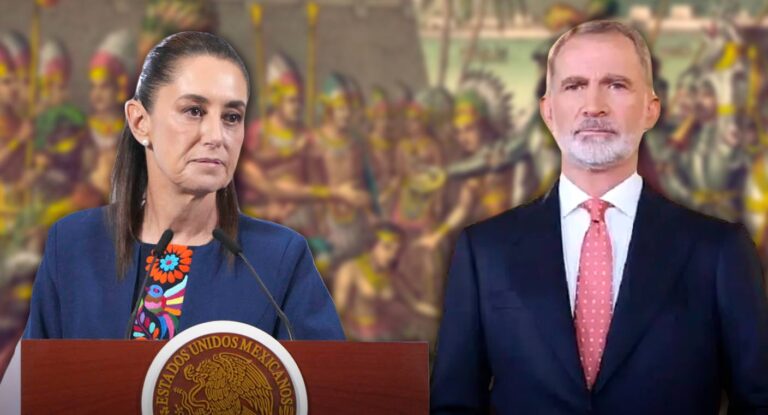 Sheinbaum discutirá con el rey Felipe VI el reconocimiento a pueblos indígenas y abusos de la Conquista Sheinbaum discutirá con el rey Felipe VI el reconocimiento a pueblos indígenas y abusos de la Conquista