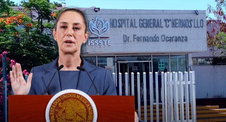 Sheinbaum anuncia plan para rehabilitar hospital del ISSSTE en Hermosillo tras protestas Sheinbaum anuncia plan para rehabilitar hospital del ISSSTE en Hermosillo tras protestas
